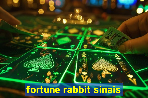 fortune rabbit sinais